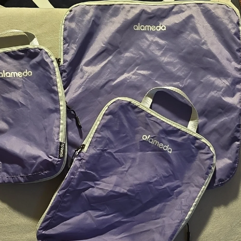 Ameda Purple Packing Cube Set - Picture 2 of 2